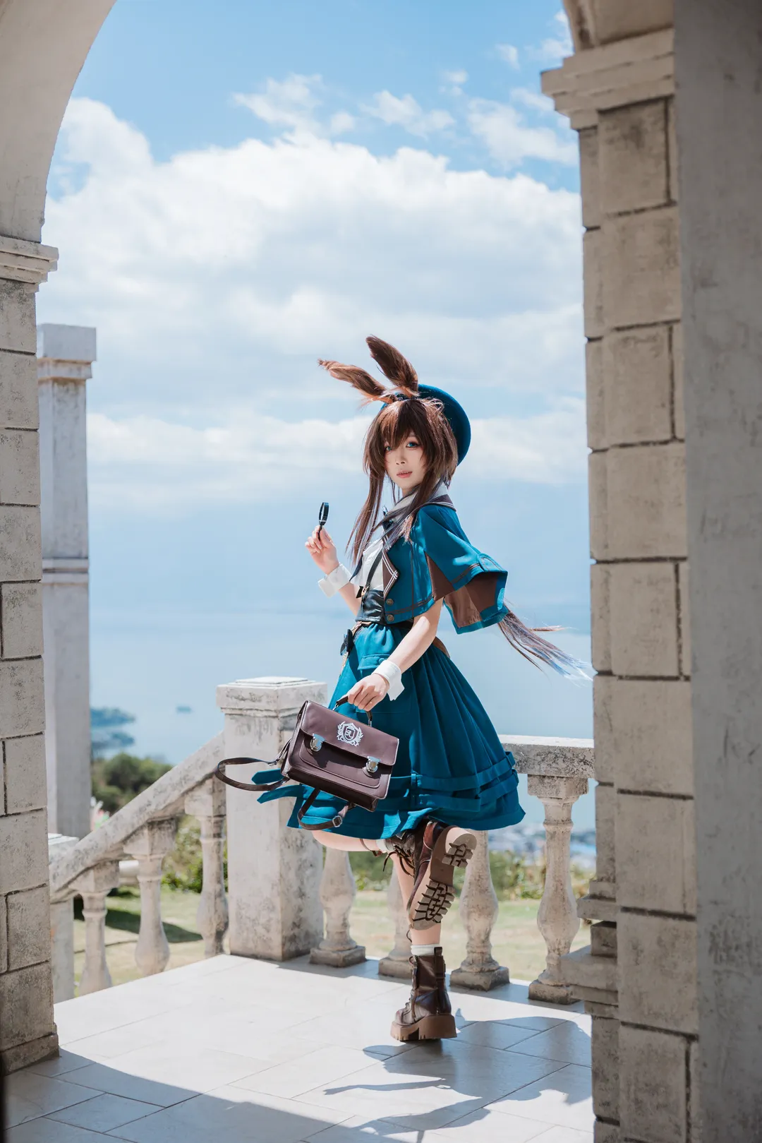cosplay, Outdoor shoot, Arknights, Amiya cosplay, Rhodes Island CEO - Image 5