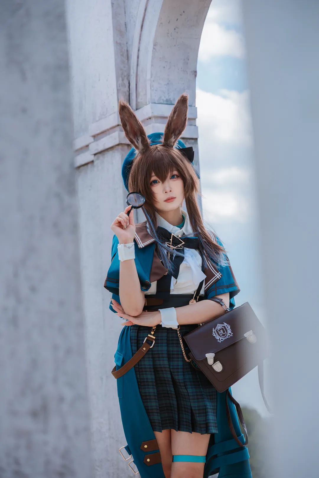 cosplay, Outdoor shoot, Arknights, Amiya cosplay, Rhodes Island CEO - Image 8