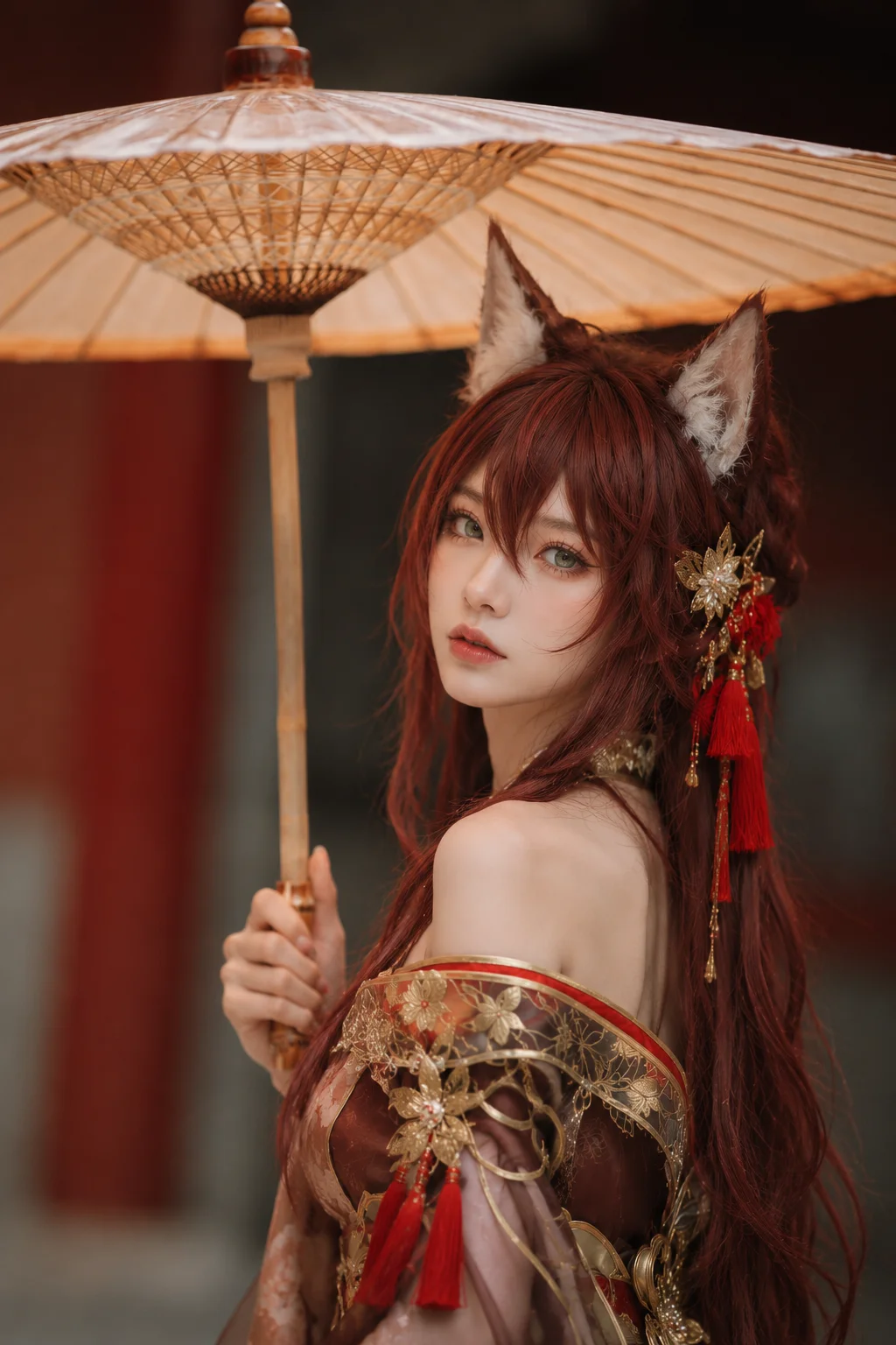 忘归人cos, 崩坏星穹铁道, 古风cos, 狐妖造型, 角色摄影 - 第5张