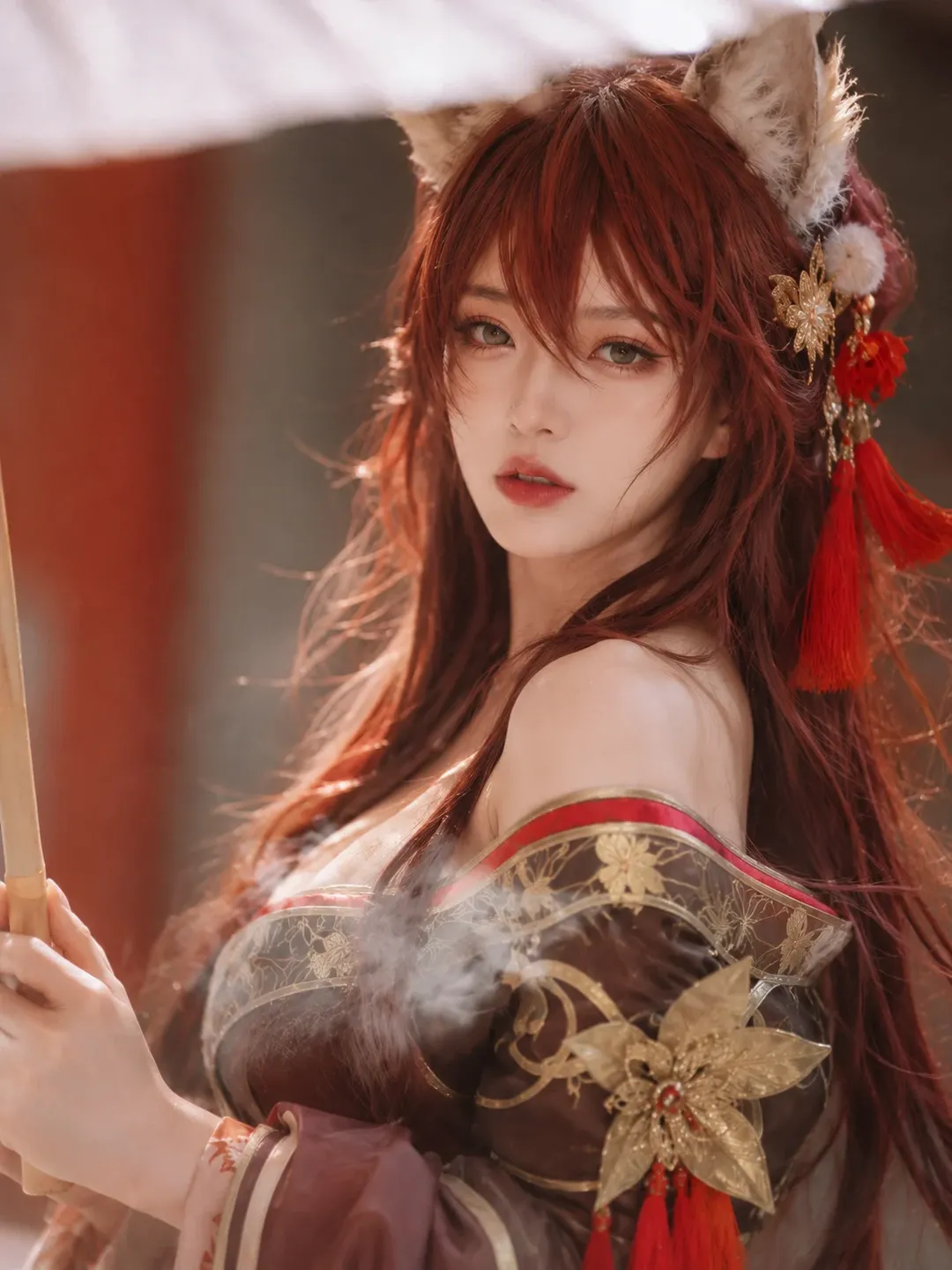 忘归人cos, 崩坏星穹铁道, 古风cos, 狐妖造型, 角色摄影 - 第6张