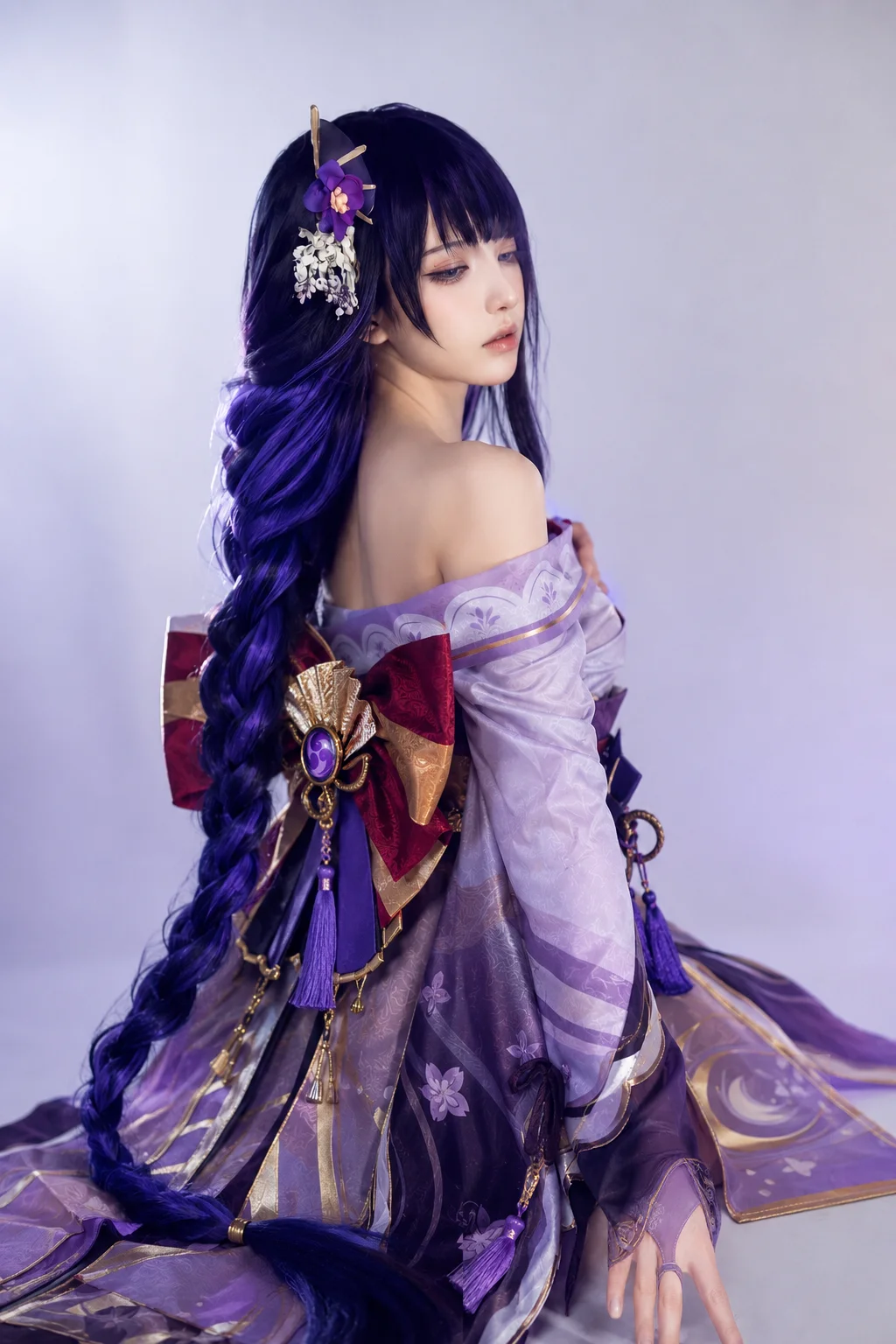 原神, 二次元cos, 原神cosplay, 雷电将军cos, 雷电将军生日 - 第2张