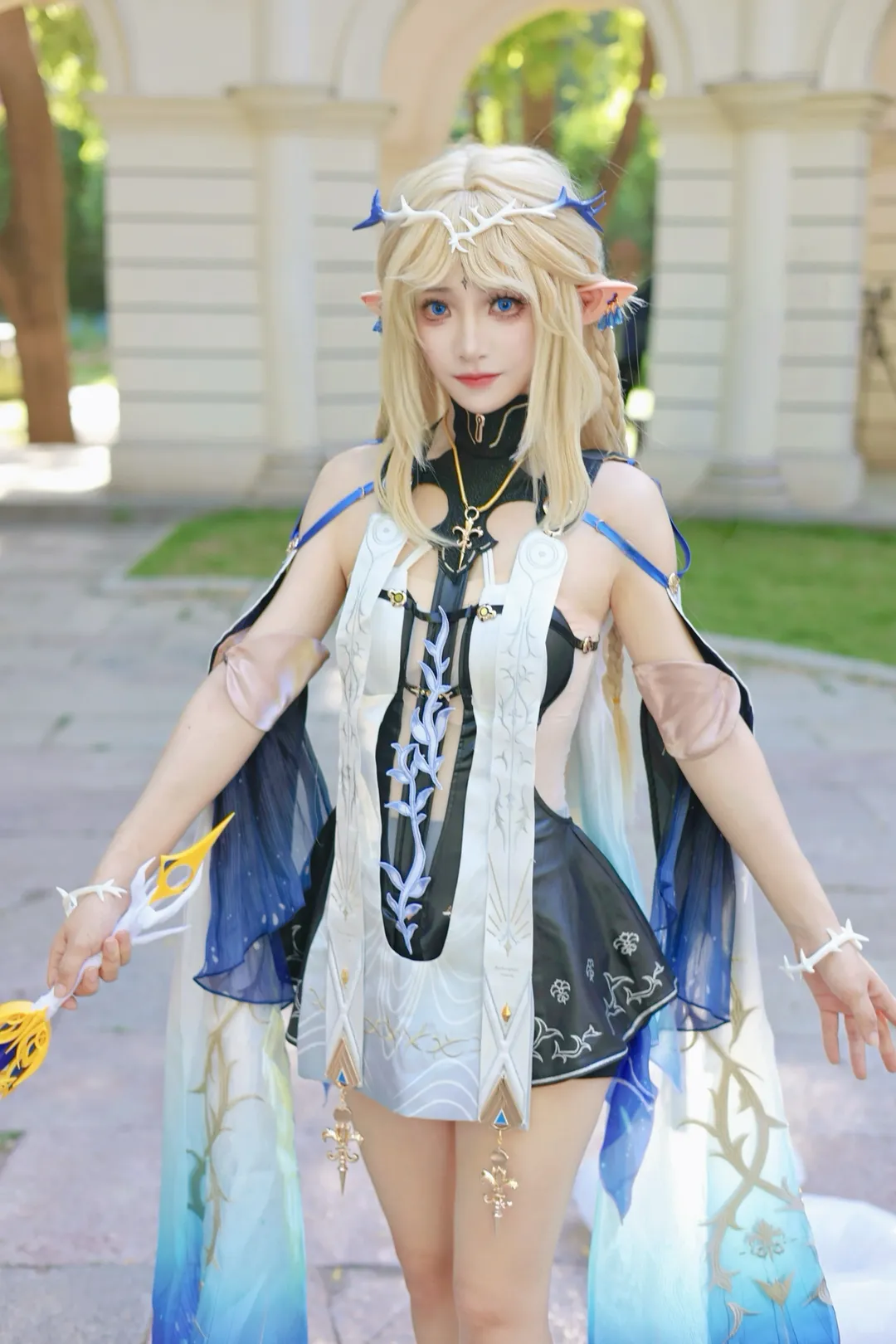 鳴潮, cosplay, 二次元攝影, 卡提希婭cos, 精靈耳 - 第2張