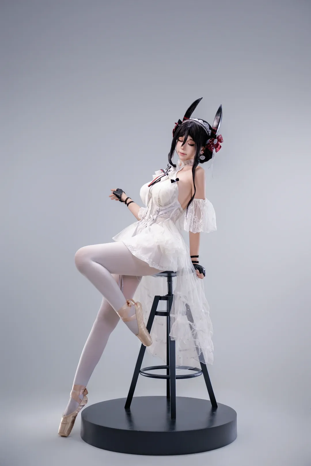 明日方舟, cosplay摄影, 二次元穿搭, 芭蕾舞, 伊内丝cos - 第4张
