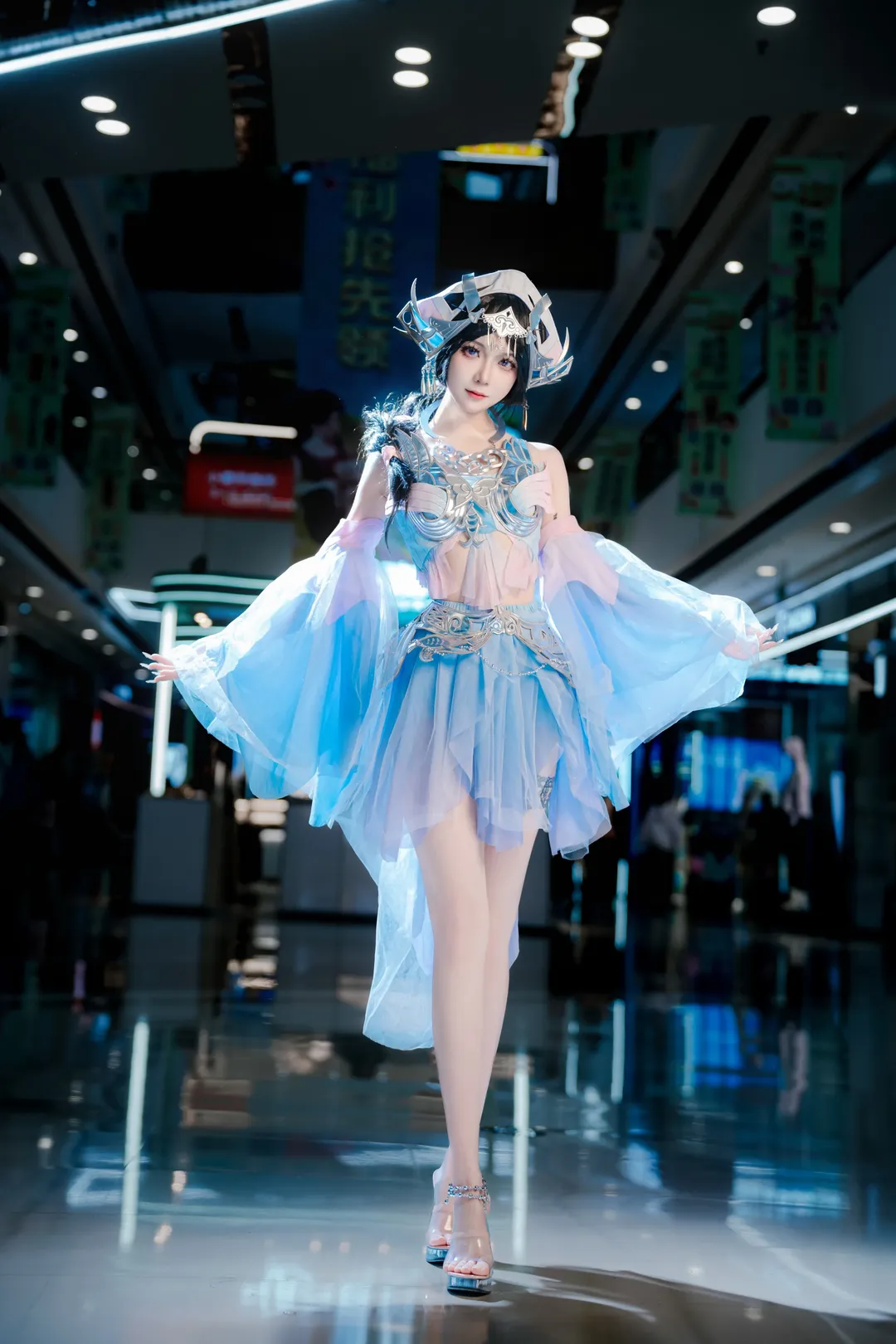 オナー・オブ・キングス, 西施コスプレ, 美麗コスプレ, 乗鯉遥, 躍動的な水影