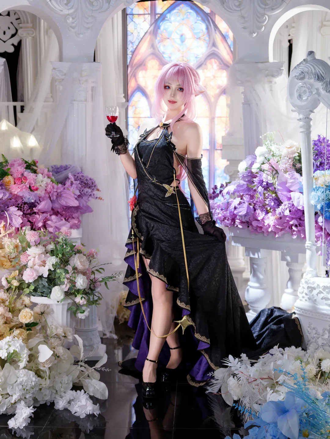エリシア コスプレ, 崩壊 3rd, 二次元撮影, 人の律者, 記憶創造の境 - 1枚目