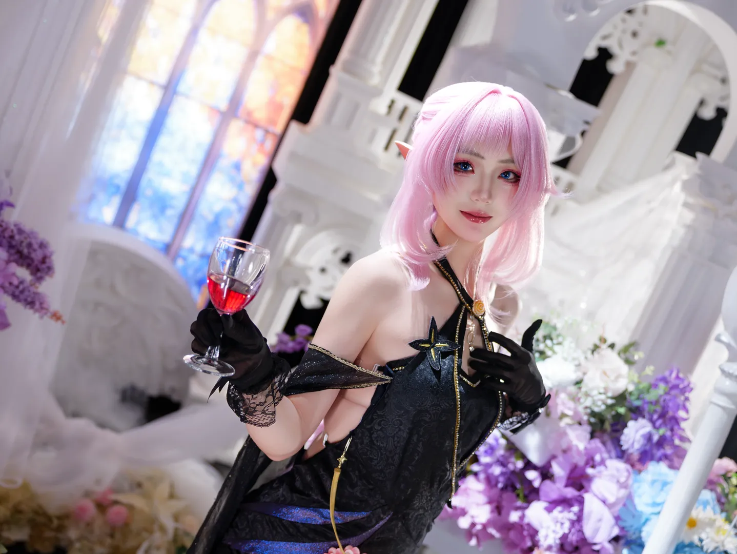 エリシア コスプレ, 崩壊 3rd, 二次元撮影, 人の律者, 記憶創造の境 - 4枚目