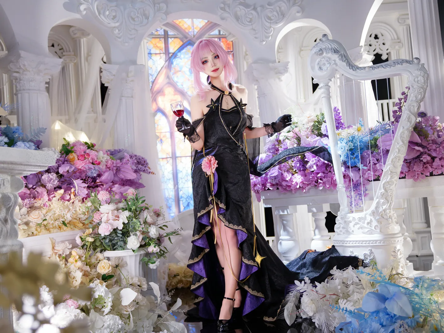 エリシア コスプレ, 崩壊 3rd, 二次元撮影, 人の律者, 記憶創造の境 - 9枚目