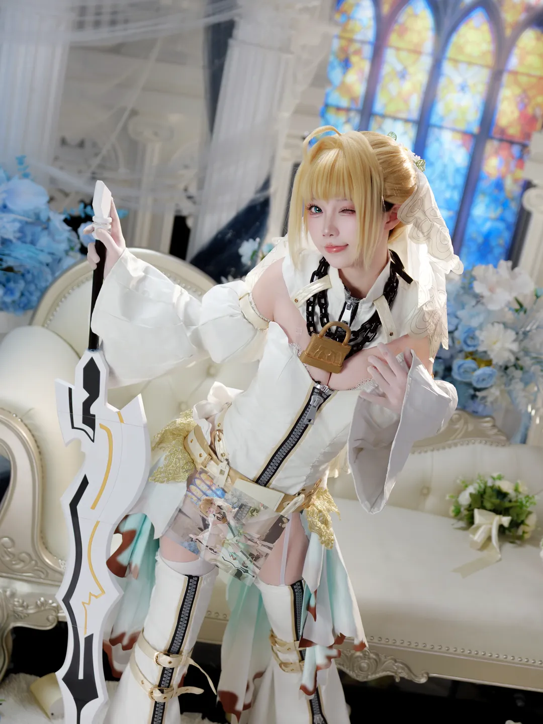 二次元, ネロ コスプレ, コスプレ撮影, Fate/Grand Order, ネロ・ブライド - 2枚目