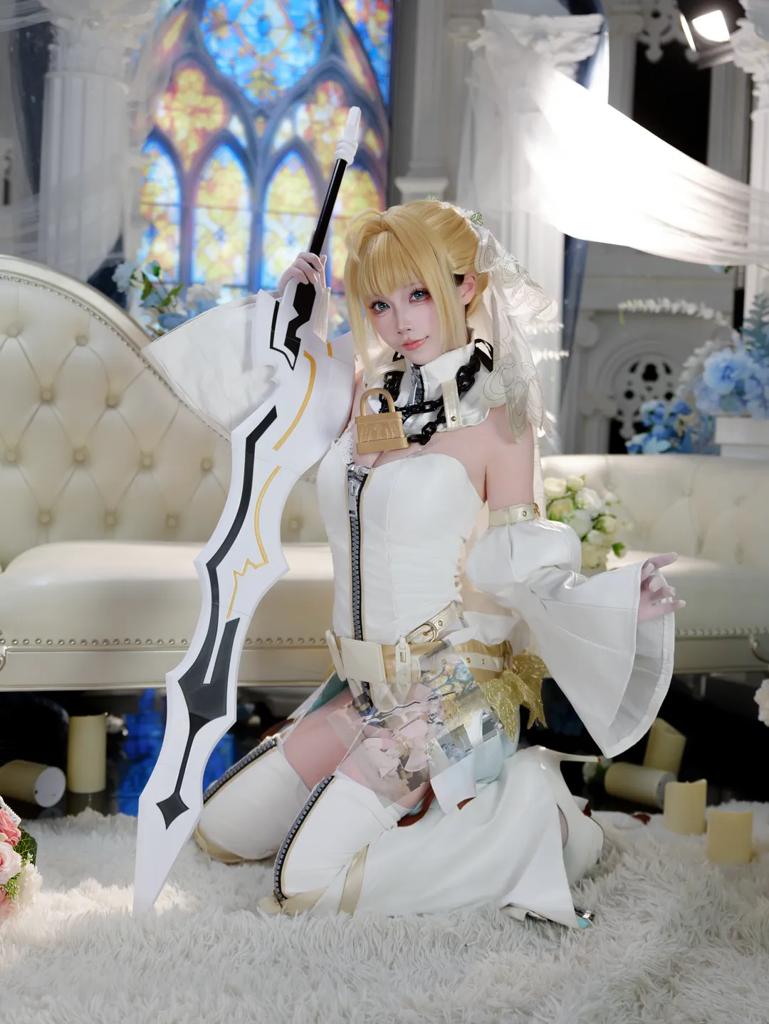 二次元, ネロ コスプレ, コスプレ撮影, Fate/Grand Order, ネロ・ブライド - 5枚目