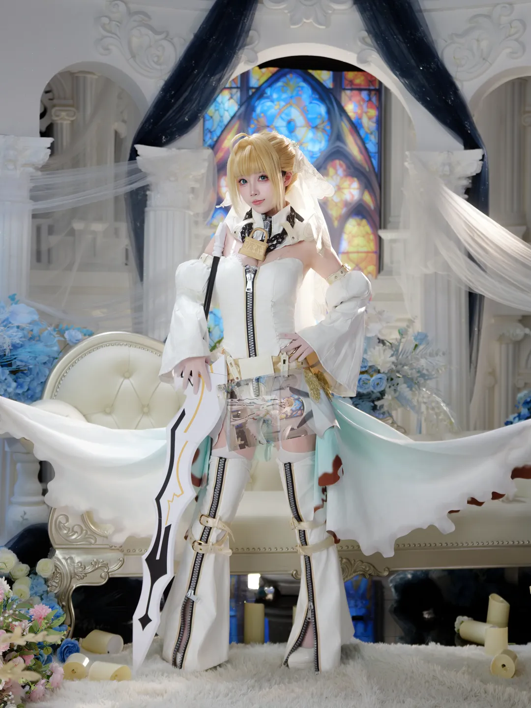 二次元, ネロ コスプレ, コスプレ撮影, Fate/Grand Order, ネロ・ブライド - 6枚目