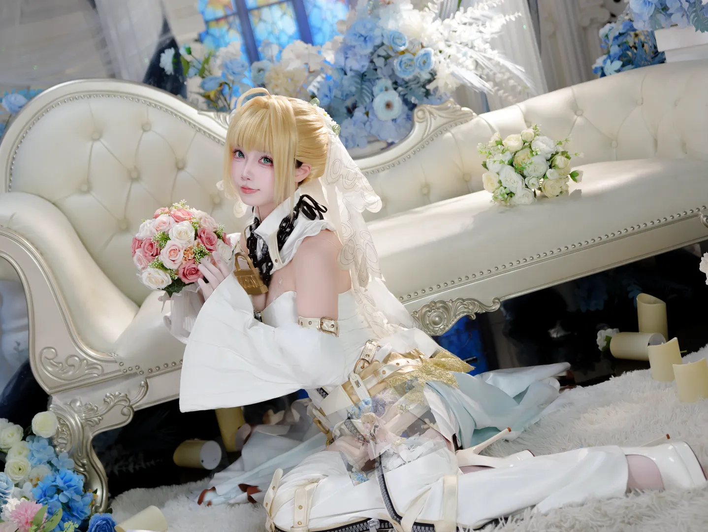 二次元, ネロ コスプレ, コスプレ撮影, Fate/Grand Order, ネロ・ブライド - 9枚目