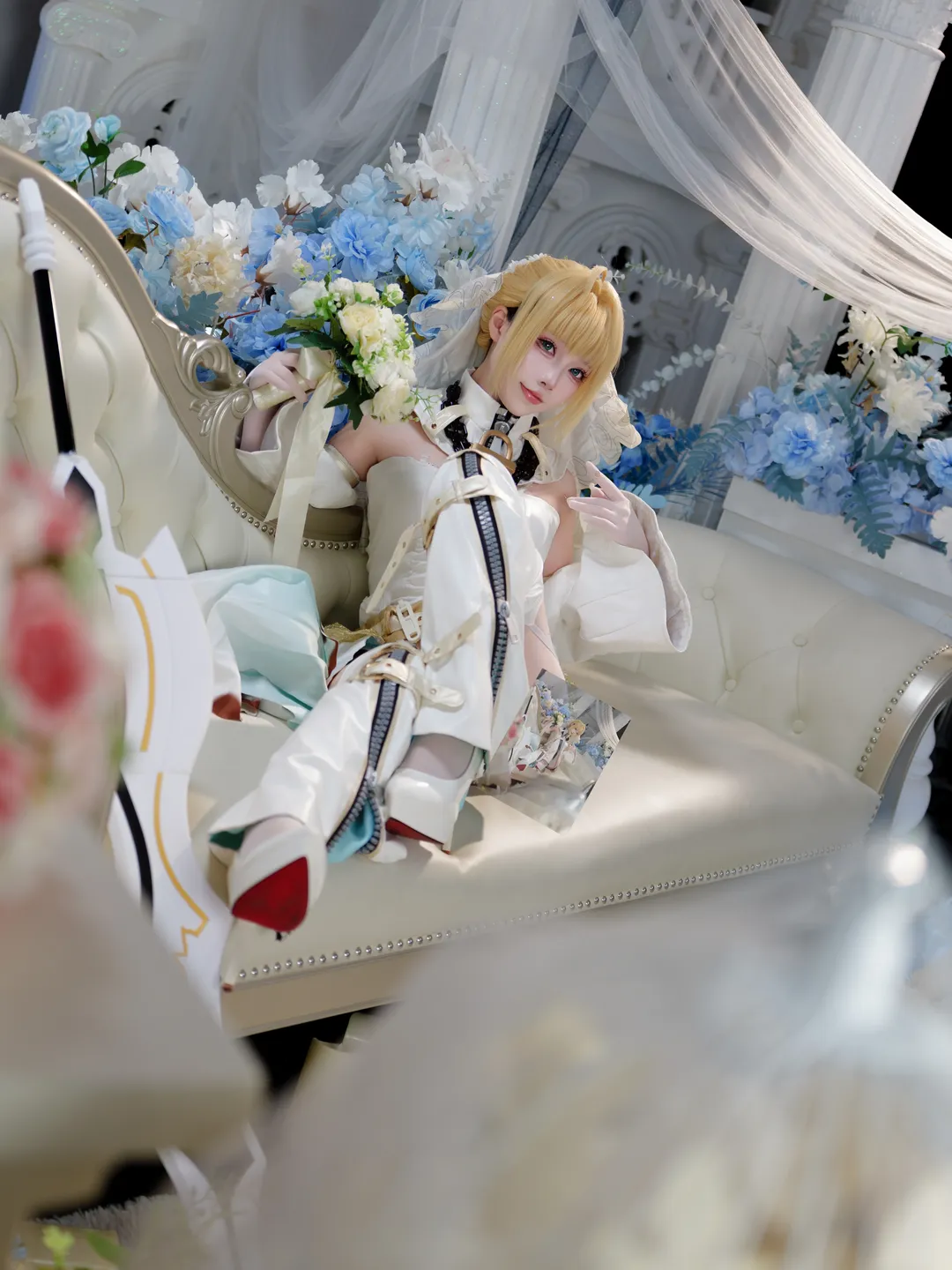Cosplay, 二次元, fgo, 尼禄cos, 婚纱摄影 - 第3张