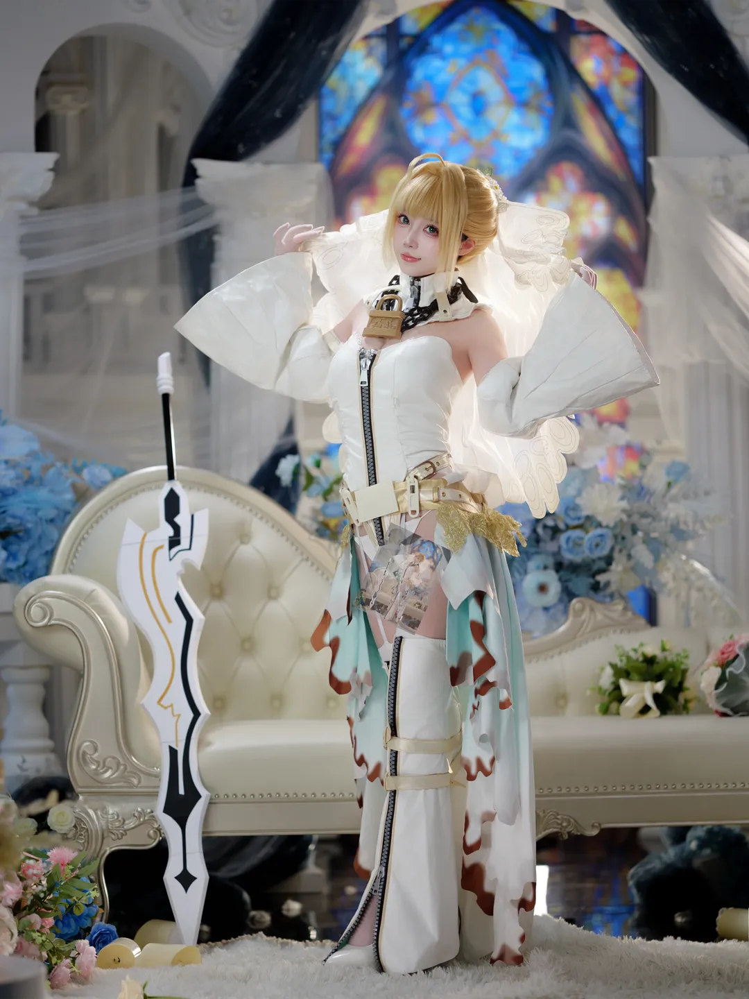 Cosplay, 二次元, fgo, 尼禄cos, 婚纱摄影
