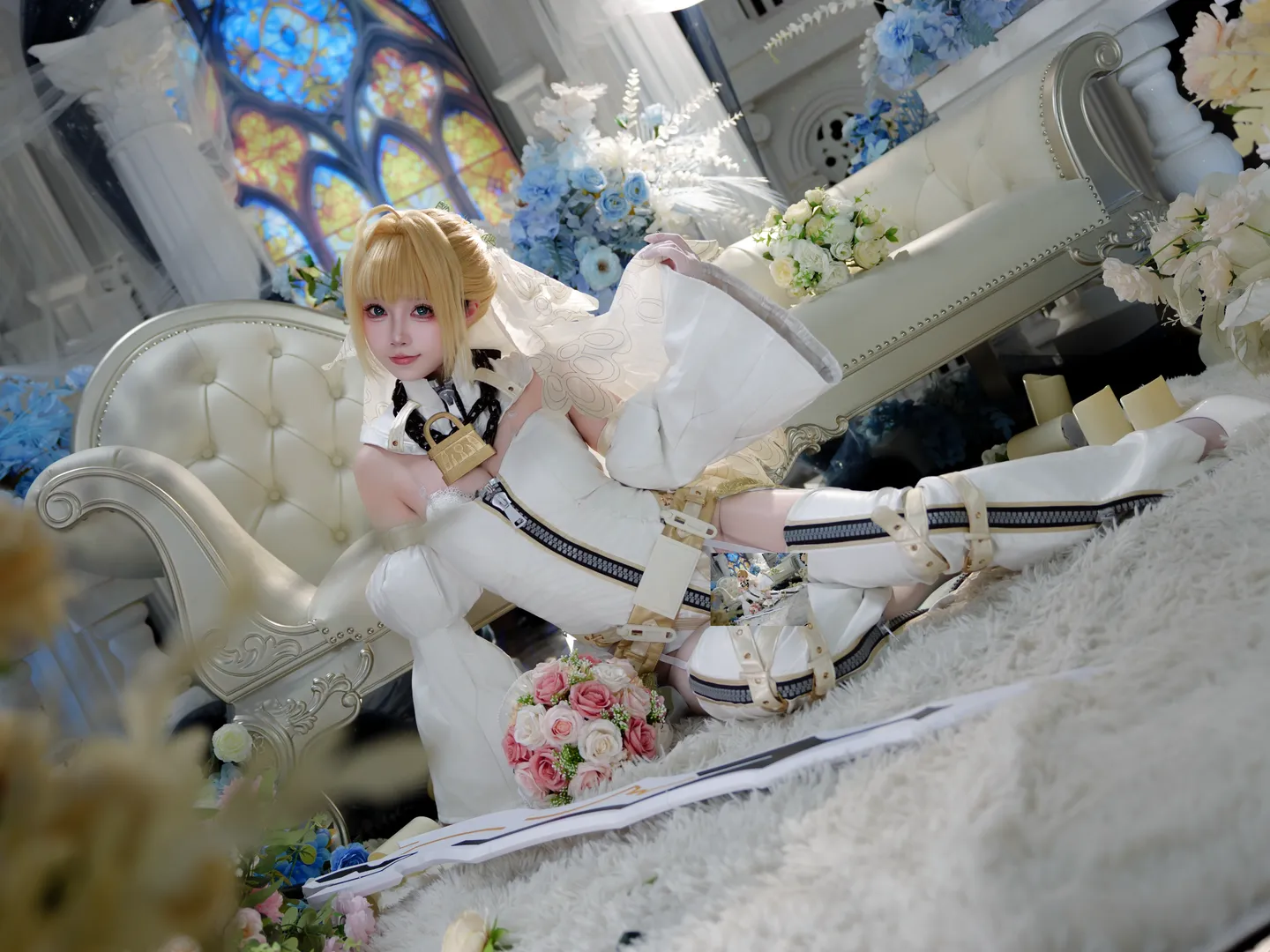 Cosplay, 二次元, fgo, 尼禄cos, 婚纱摄影 - 第9张