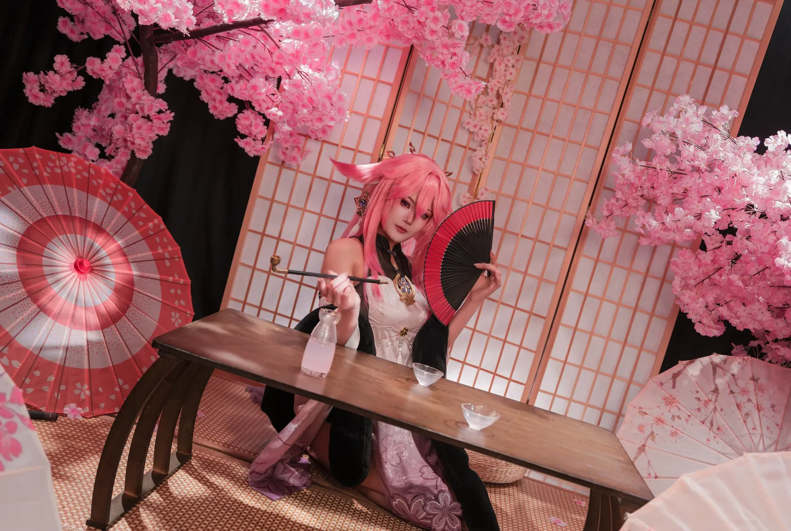 二次元, 原神, cosplay, 和风, 八重神子cos - 第10张