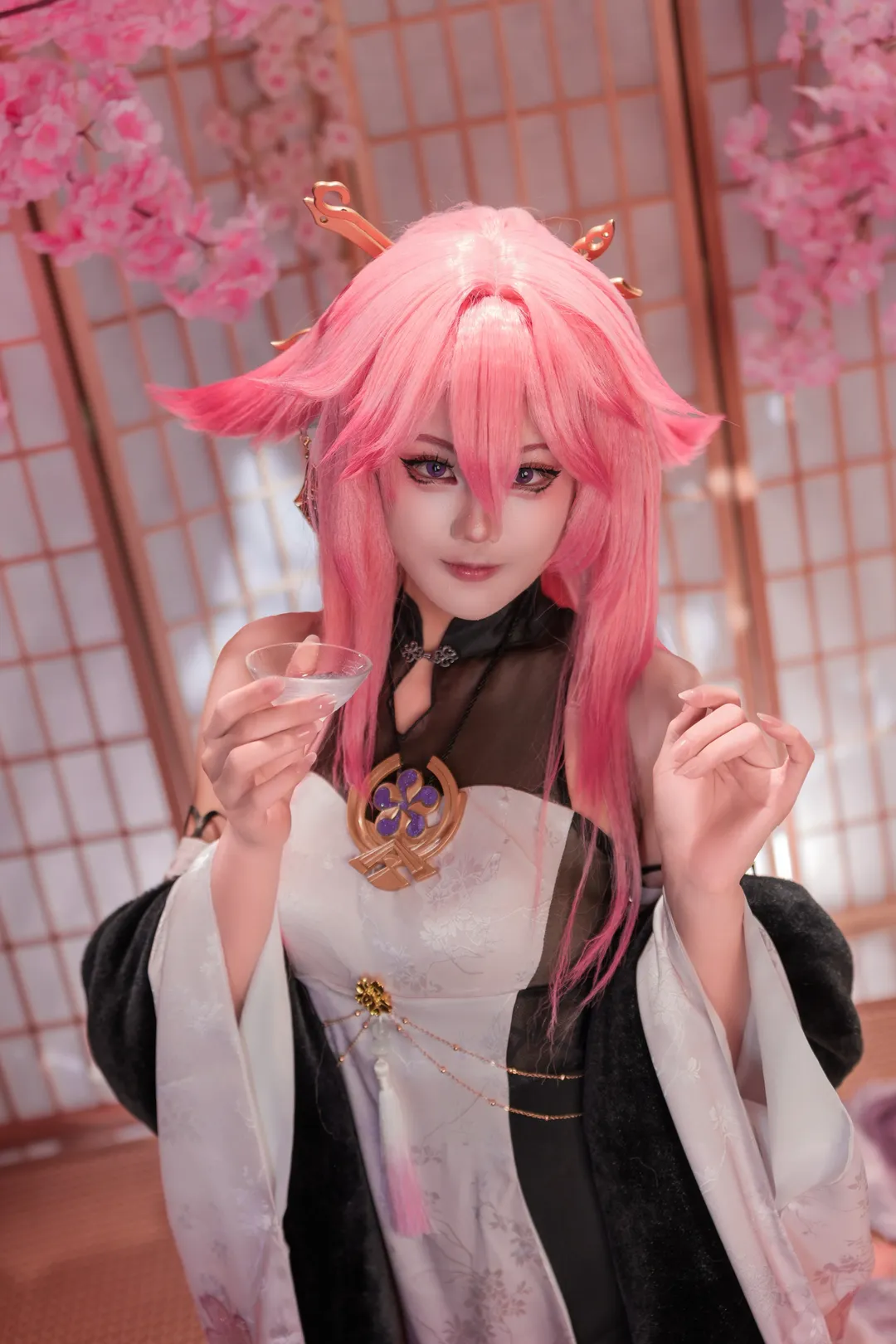 二次元, 原神, cosplay, 和风, 八重神子cos - 第4张