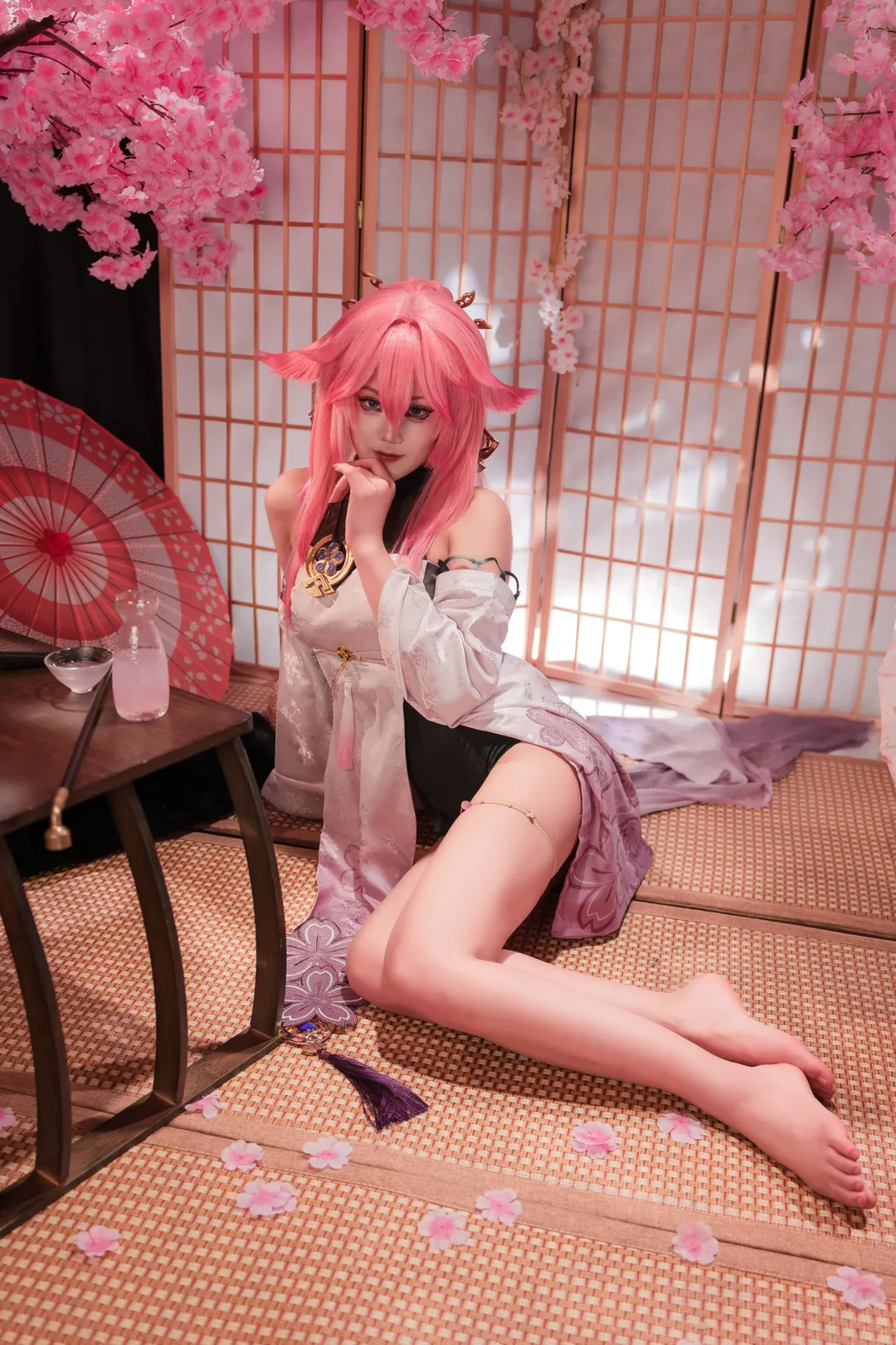 二次元, 原神, cosplay, 和风, 八重神子cos - 第5张