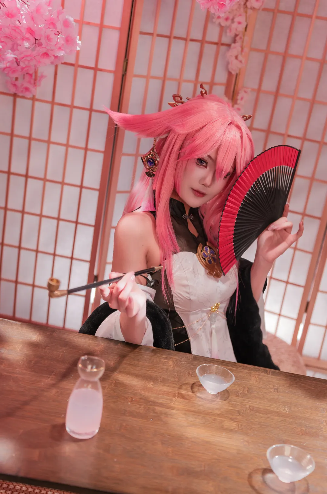 二次元, 原神, cosplay, 和风, 八重神子cos - 第9张
