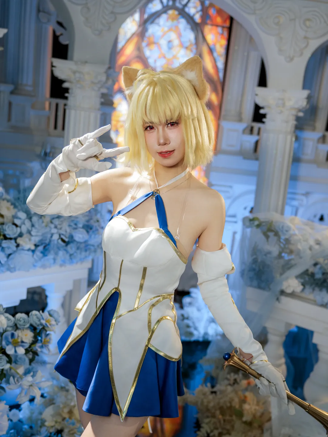 Fate/Grand Order, コスプレ撮影, 猫系少女, 月姫 ファンタズムーン コスプレ, 魔法少女の衣装