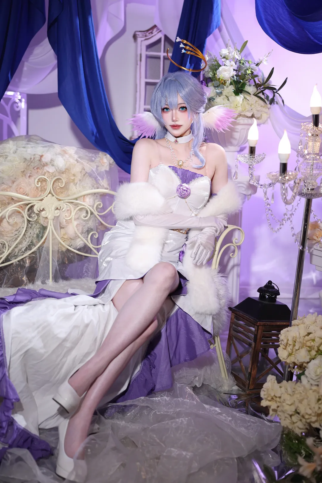Aesthetic Portrait, Atmosphere, Honkai: Star Rail, Robin cosplay, Interstellar Diva
