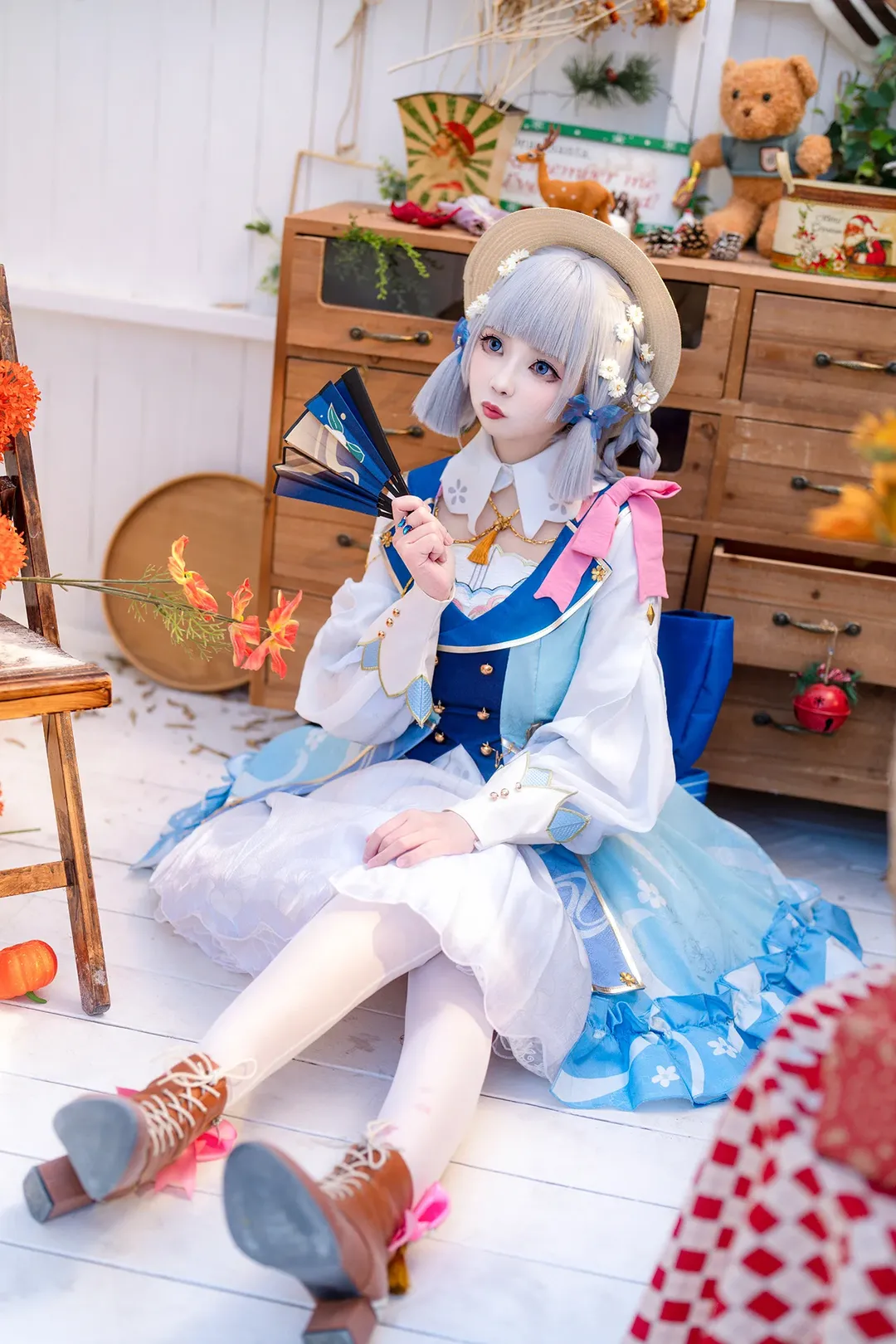 Cosplay, 原神, 角色还原, 神里绫华cos, 提瓦特工坊 - 第4张
