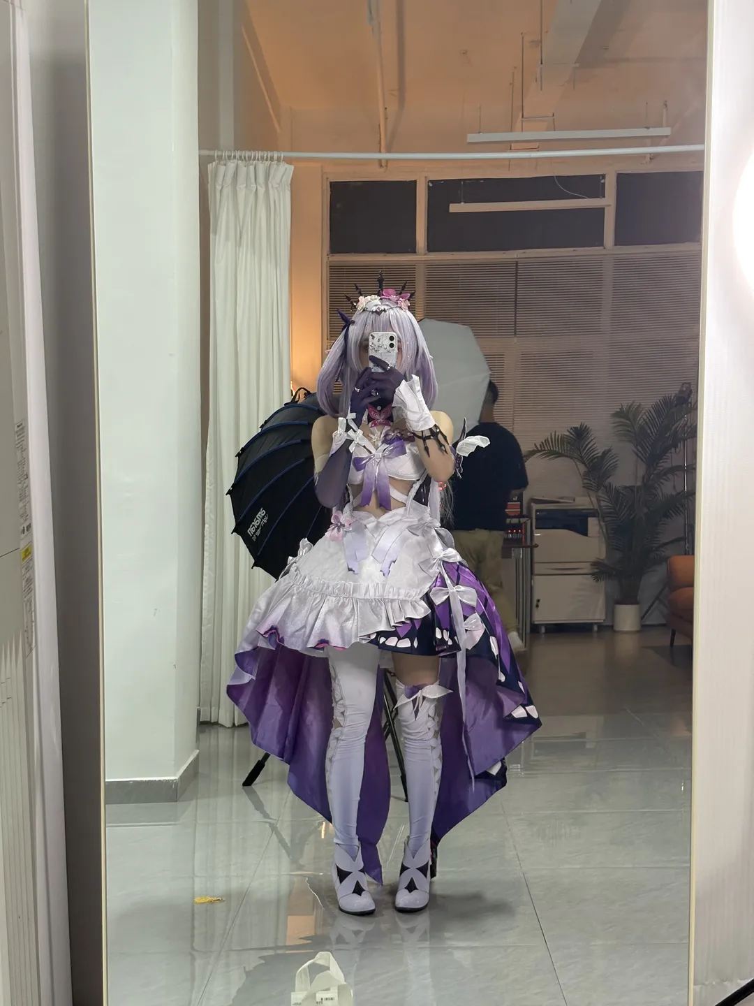 崩坏星穹铁道, 遐蝶cos, cosplay分享, 黄金裔cos, 二次元拍摄日常