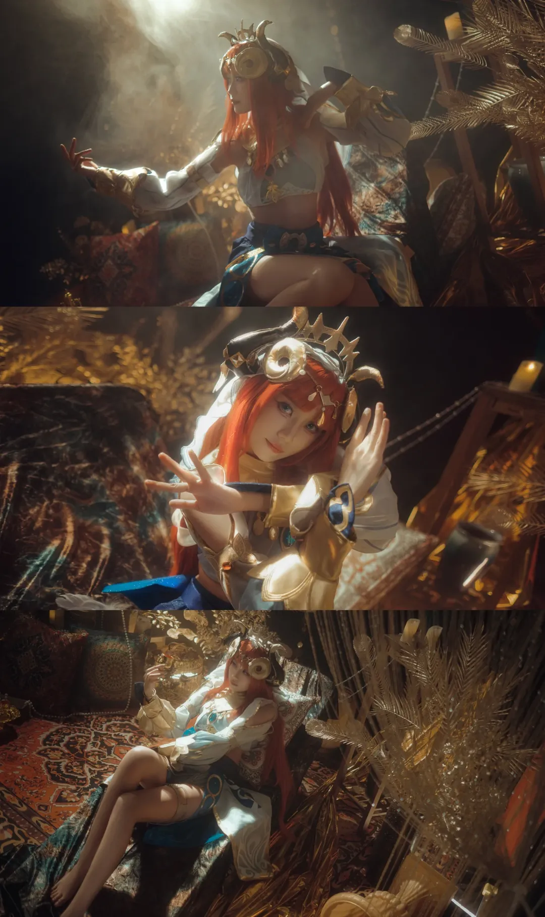 原神, 氛围感, 艺术摄影, 妮露cos, 异域风情