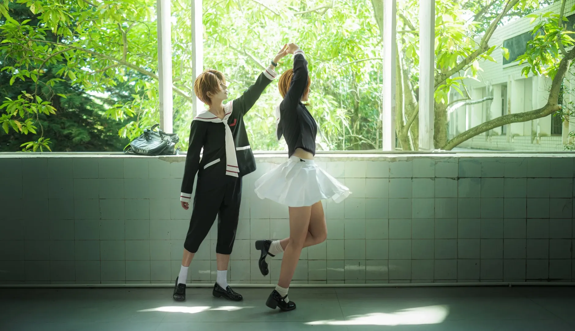 氛围感摄影, 魔卡少女樱, 若樱cos, Coshiking, 樱狼 - 第7张