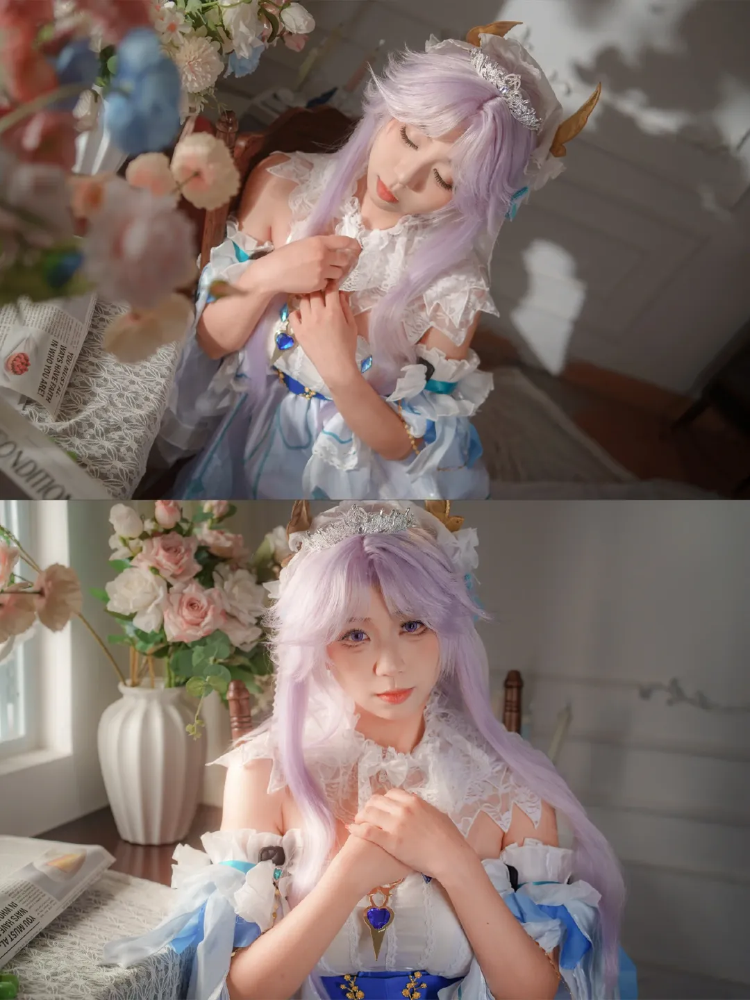 Character accuracy, Honor of Kings, Bride cosplay, Daqiao, Aesthetic outfit - Image 7