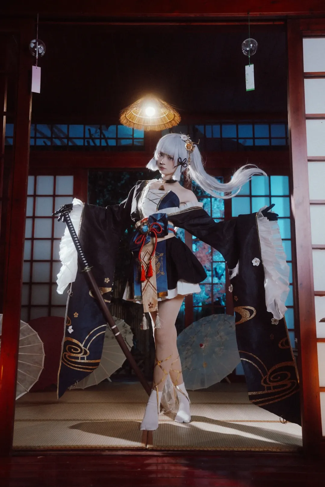 原神, 角色还原, 和风摄影, 神里绫华cos, 黑道千金 - 第5张