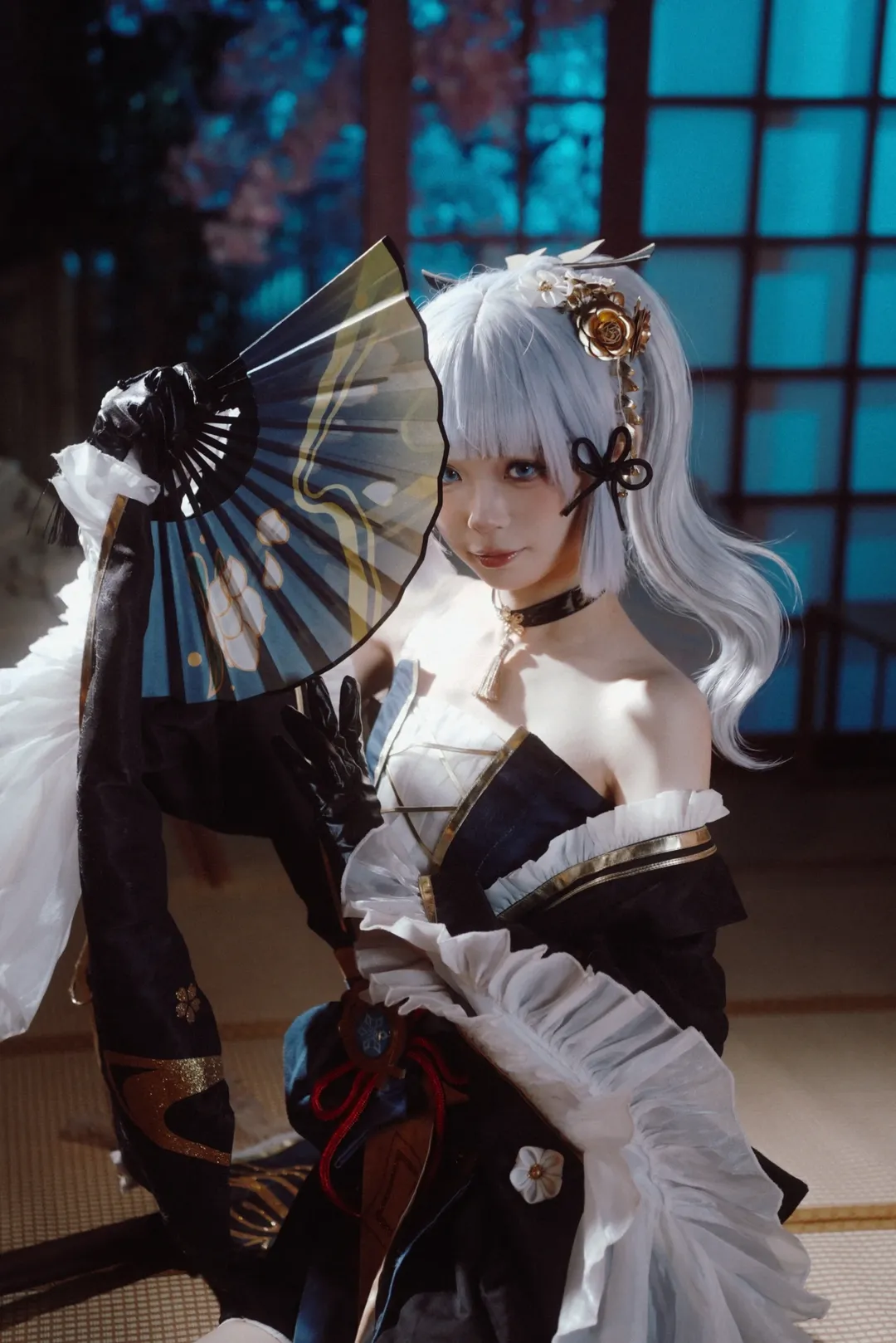 原神, 角色还原, 和风摄影, 神里绫华cos, 黑道千金 - 第7张