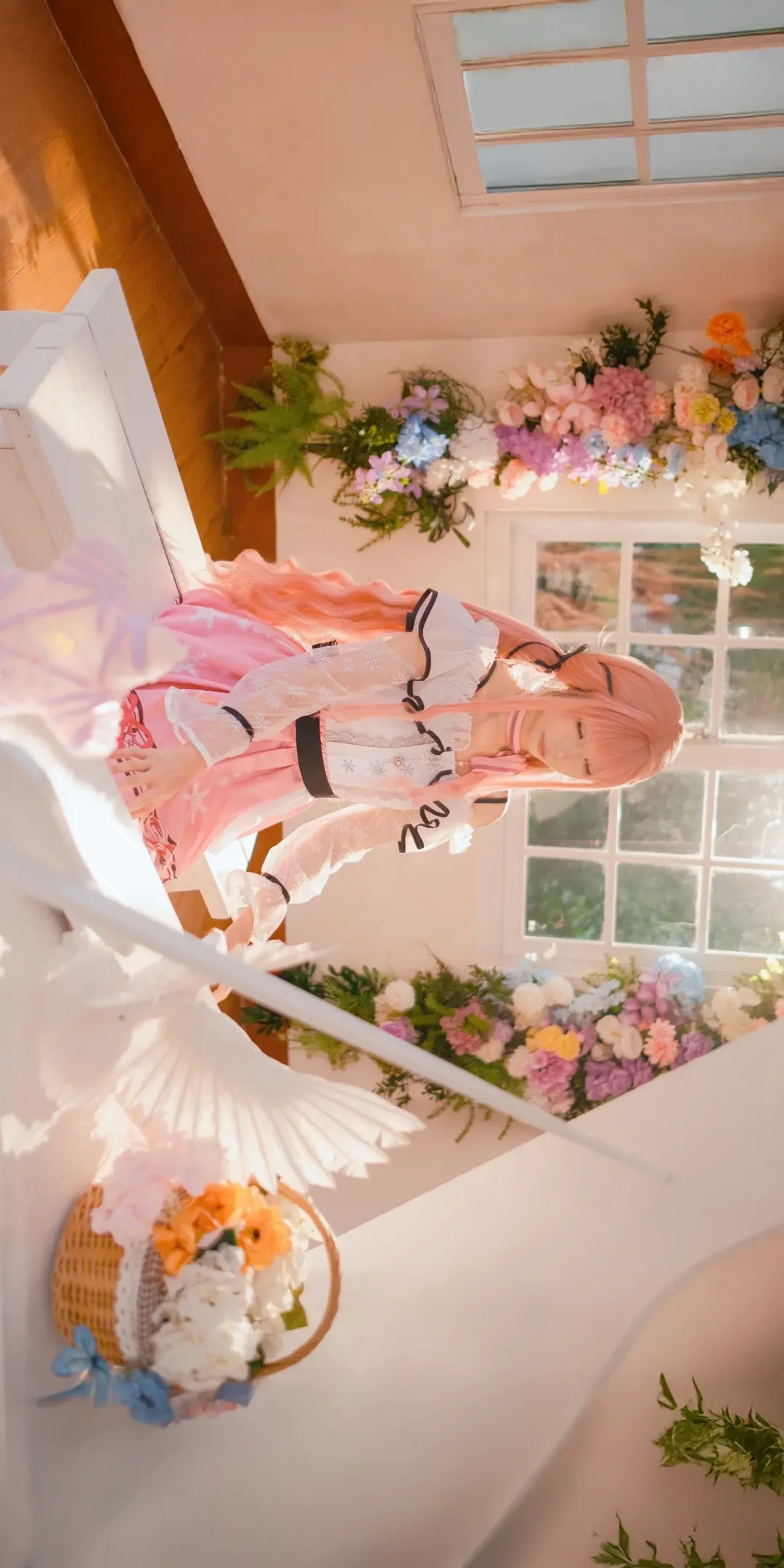 花畑の撮影, 梅州での撮影依頼, ニキ コスプレ, インフィニティニキ, 夏のインスピレーション