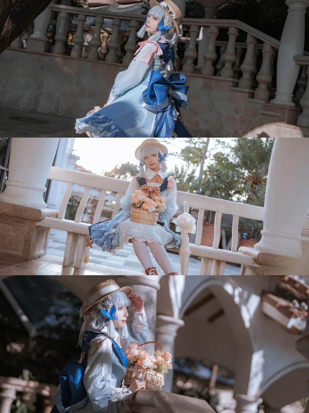 原神, 神里绫华cos, 梅州约拍, 花时来信, 唯美cosplay - 第1张