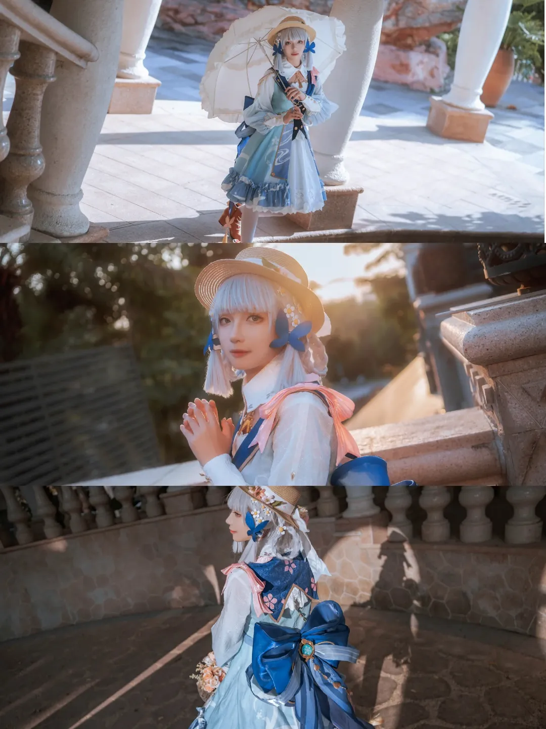 原神, 神里绫华cos, 梅州约拍, 花时来信, 唯美cosplay - 第2张