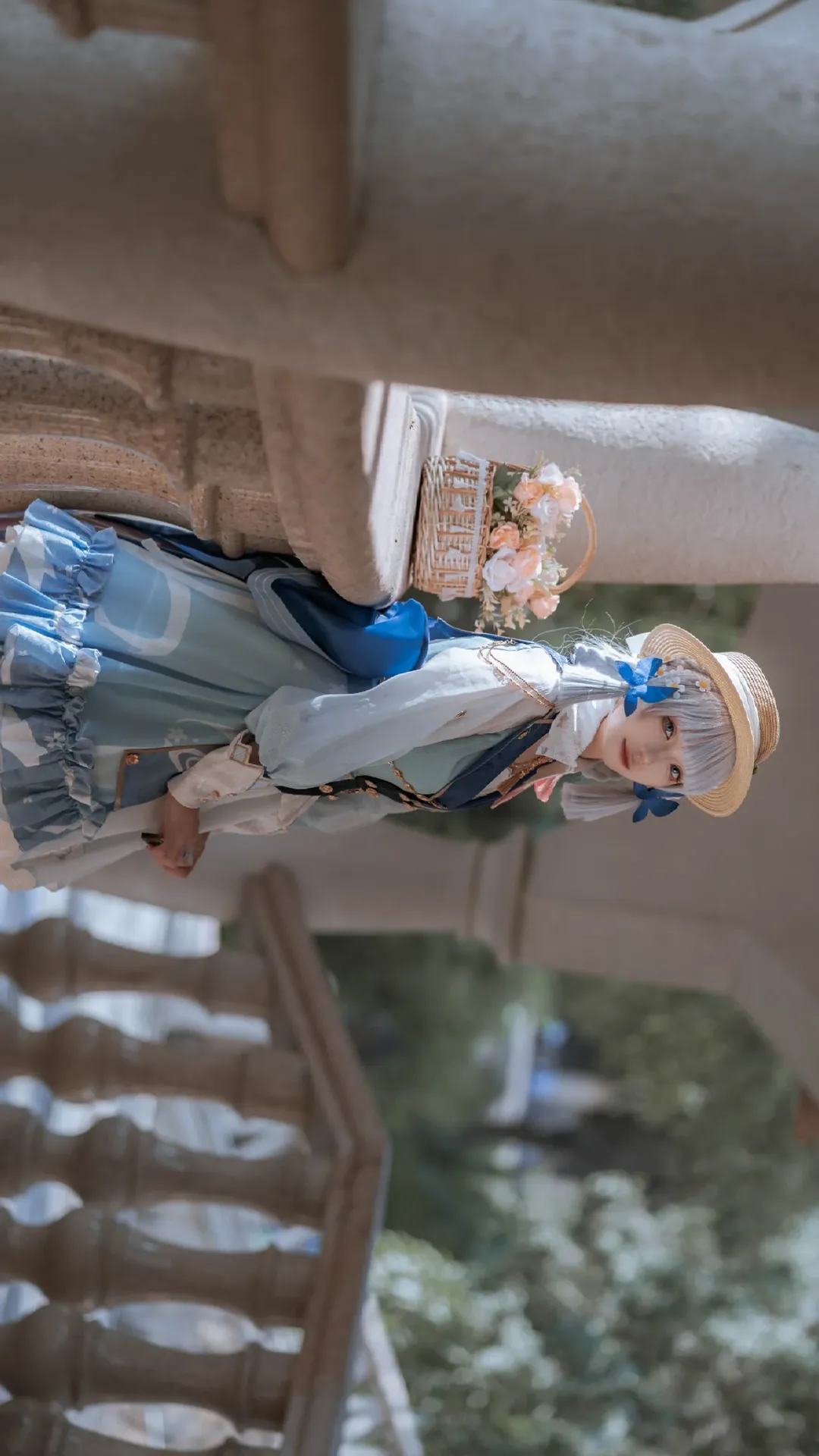 原神, 神里绫华cos, 梅州约拍, 花时来信, 唯美cosplay - 第4张