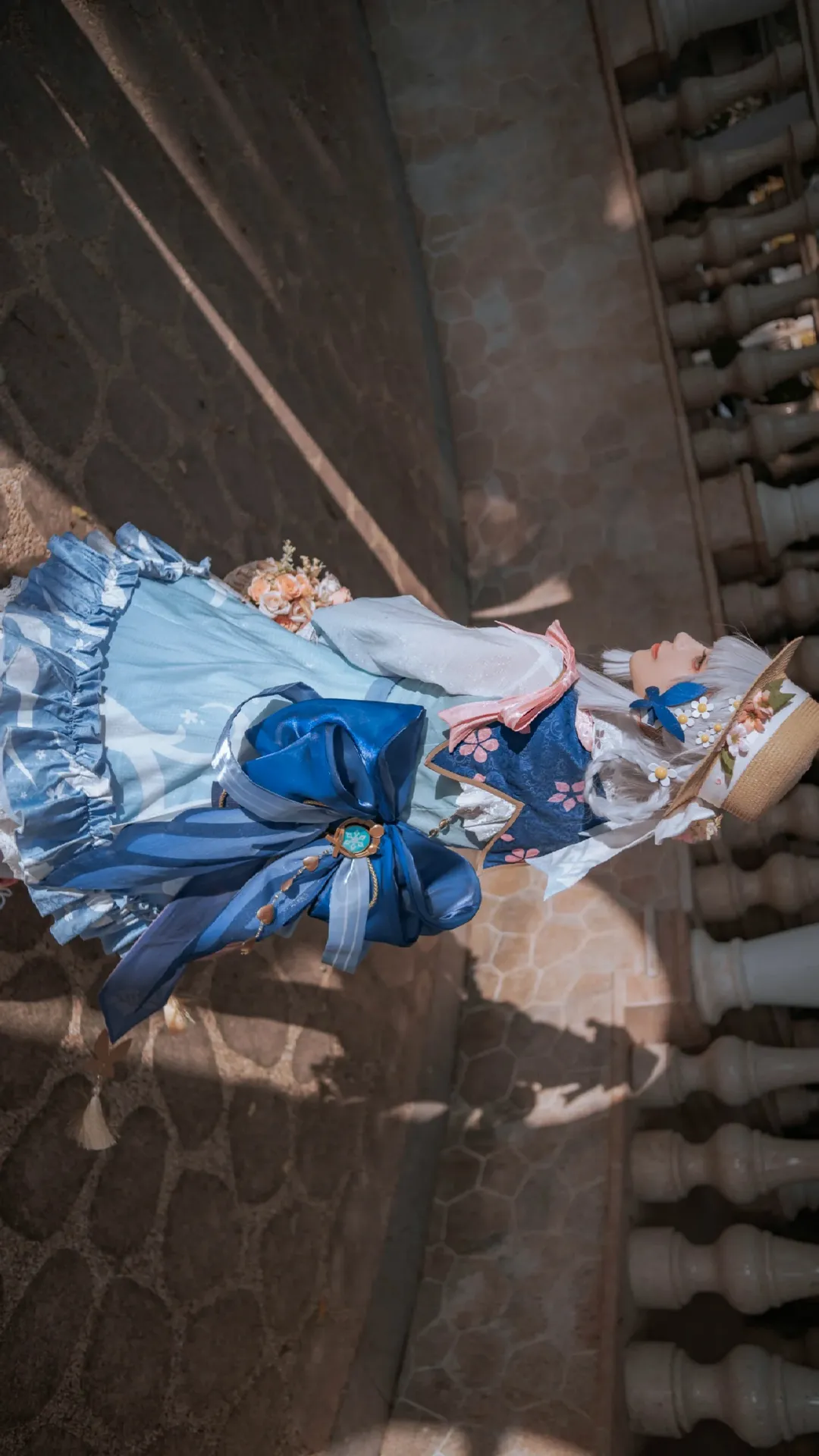 原神, 神里绫华cos, 梅州约拍, 花时来信, 唯美cosplay - 第8张