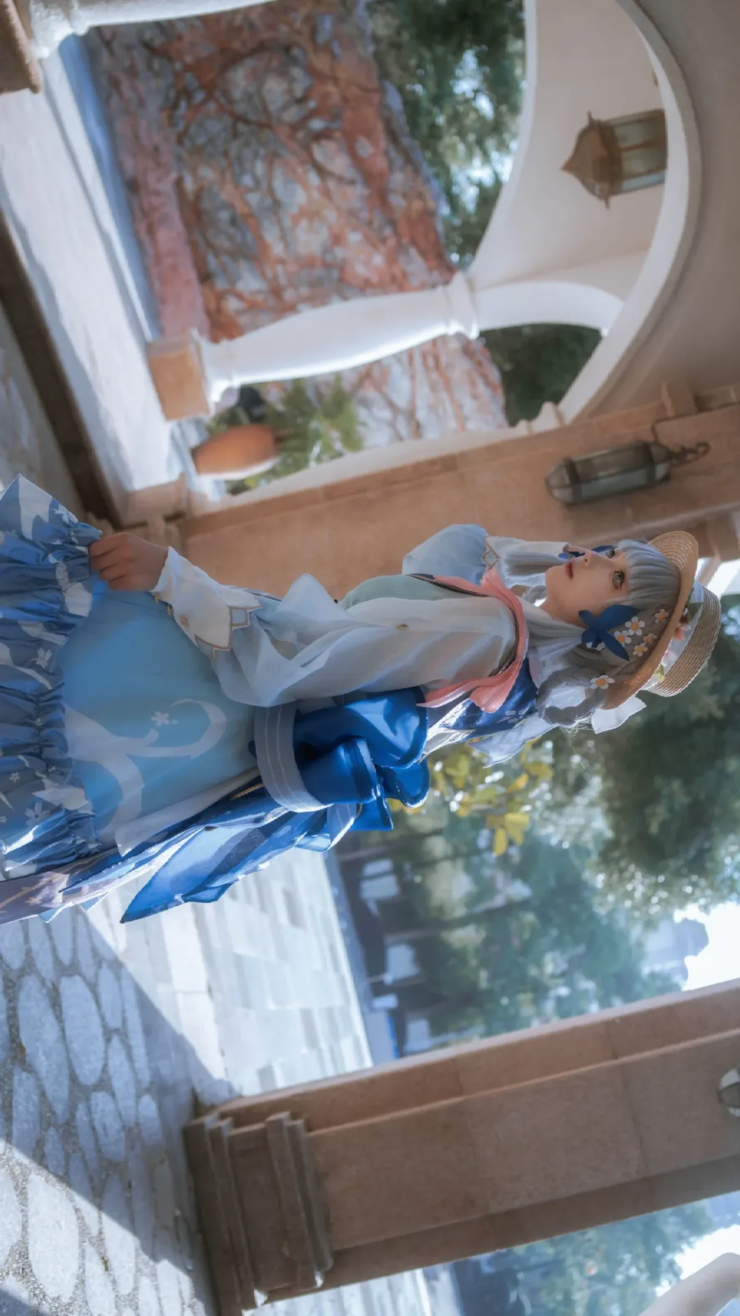 原神, 神里绫华cos, 梅州约拍, 花时来信, 唯美cosplay - 第9张