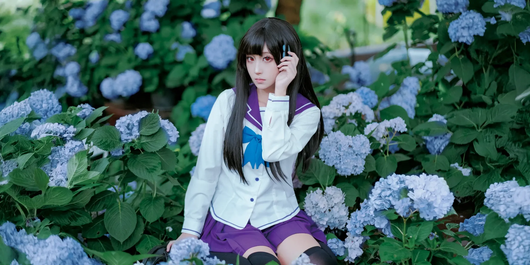 二次元cosplay, 散华礼弥cos, 梅州拍照, 散华礼弥, 无尽夏 - 第7张