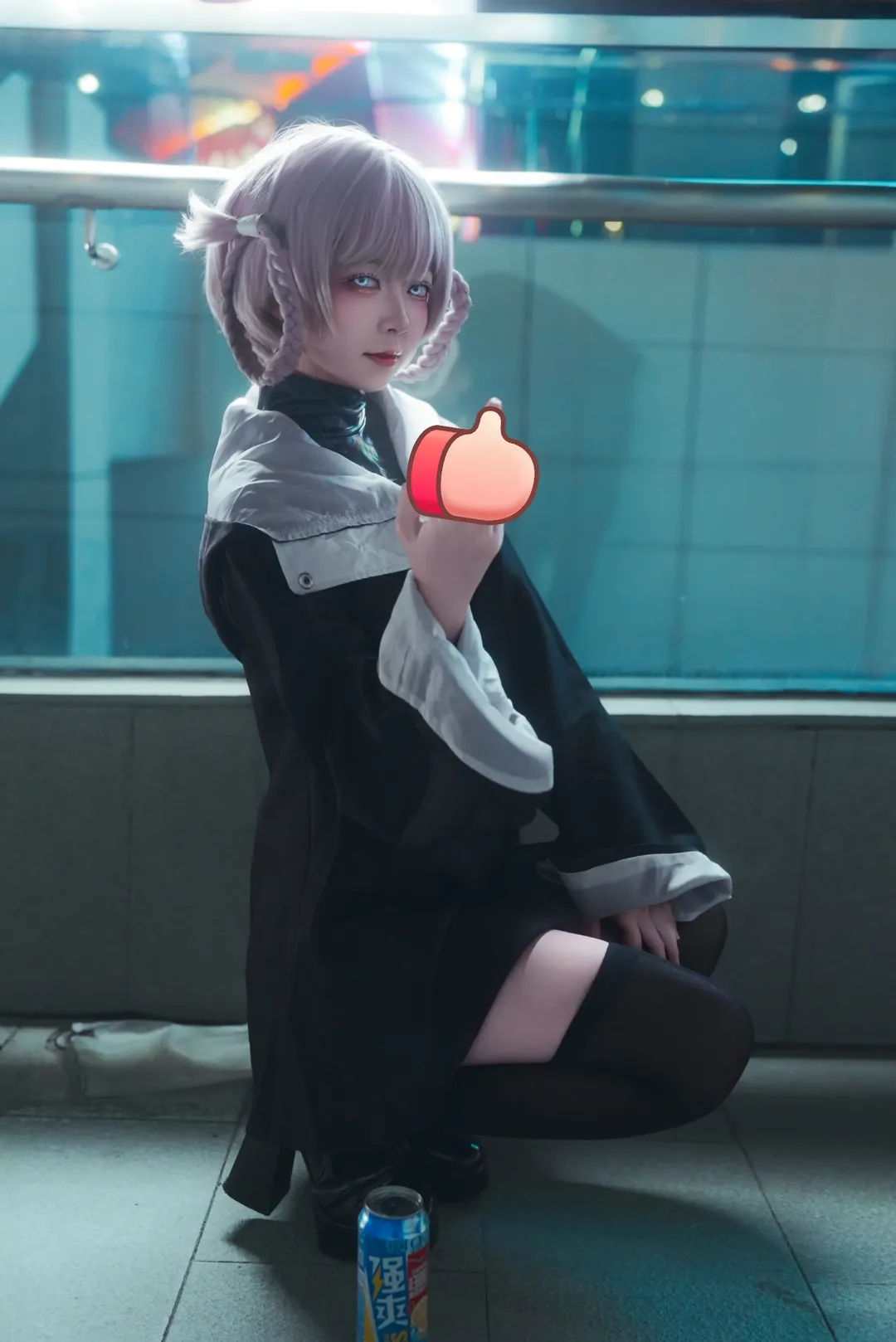 Cosplay, 七草荠cos, 彻夜之歌, 城市夜景, 工业风 - 第5张