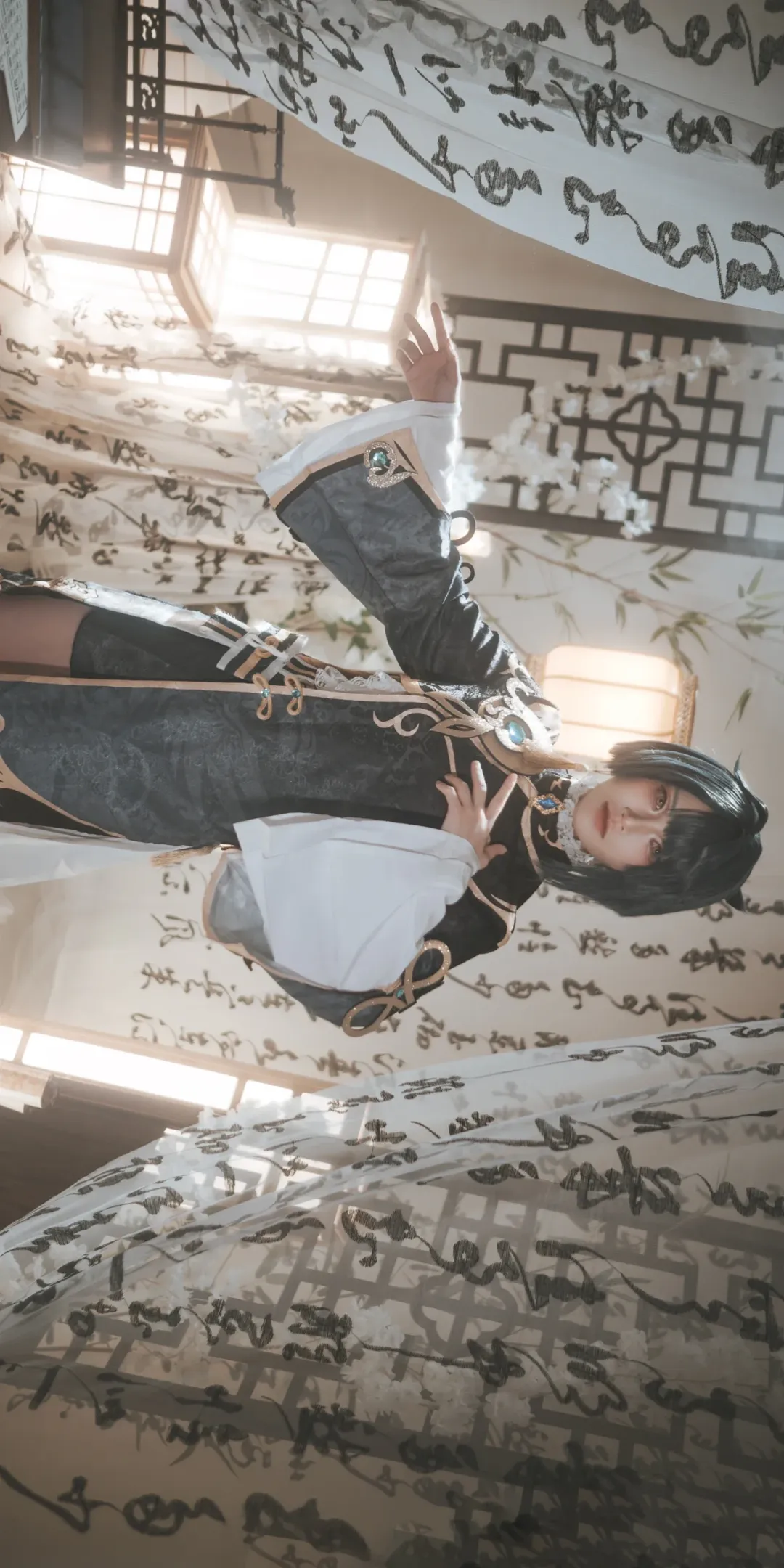 原神, 中国美学, 二次元視覚プロジェクト, 行秋コスプレ, 梅州での撮影依頼 - 10枚目