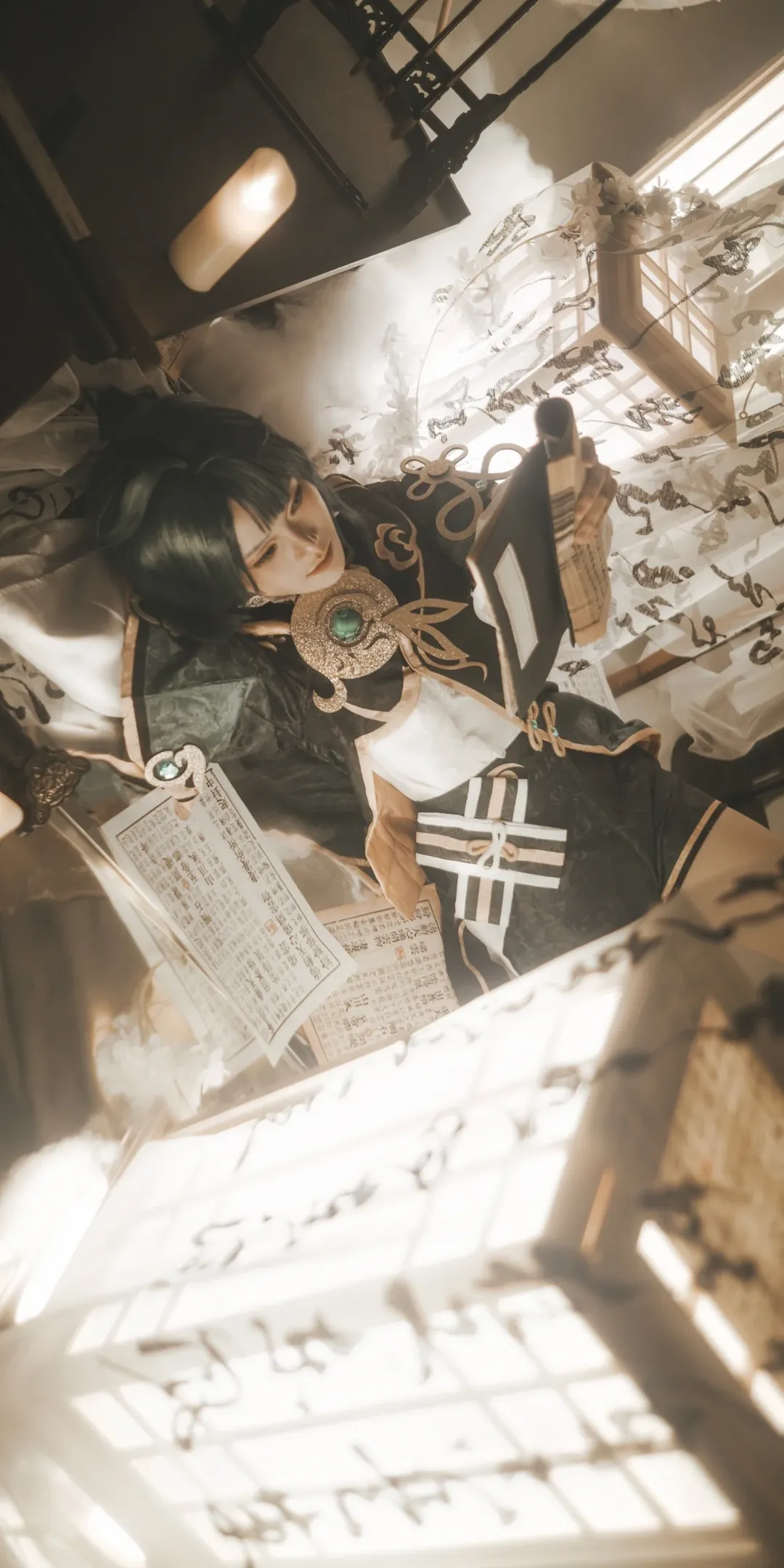 原神, 中国美学, 二次元視覚プロジェクト, 行秋コスプレ, 梅州での撮影依頼 - 11枚目
