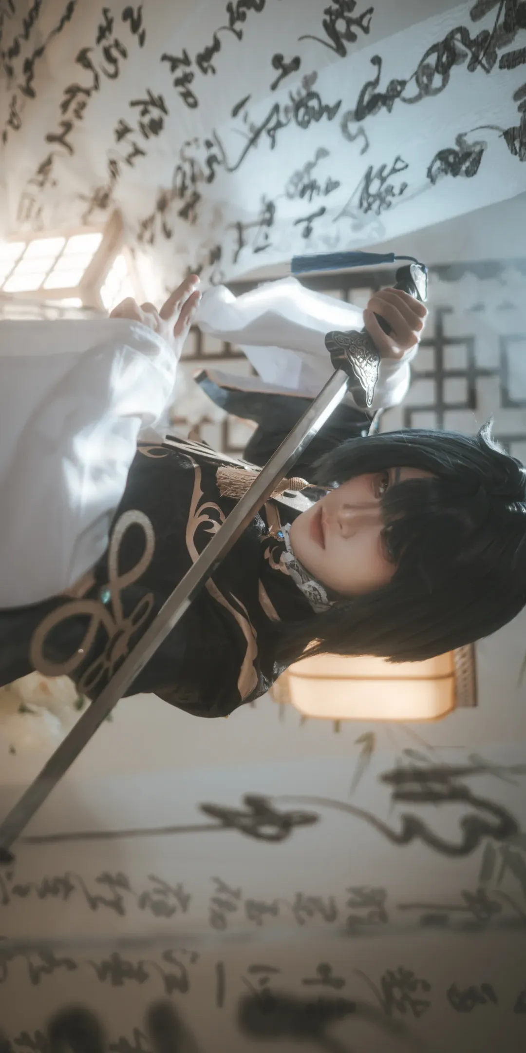 原神, 中国美学, 二次元視覚プロジェクト, 行秋コスプレ, 梅州での撮影依頼 - 5枚目