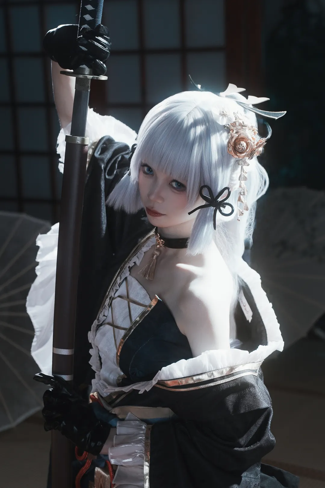 原神, 雰囲気, コスプレ, 和風撮影, 神里綾華 コスプレ - 5枚目