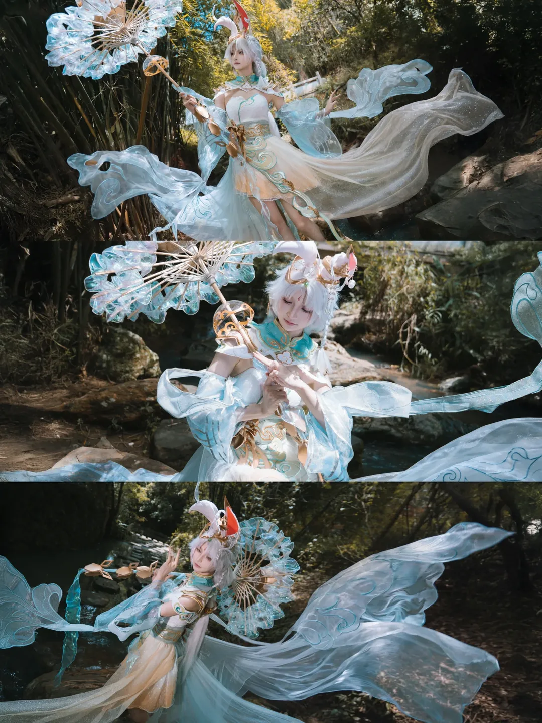 王者荣耀, 公孙离cos, cosplay摄影, 云诺千山, 户外漫展 - 第1张