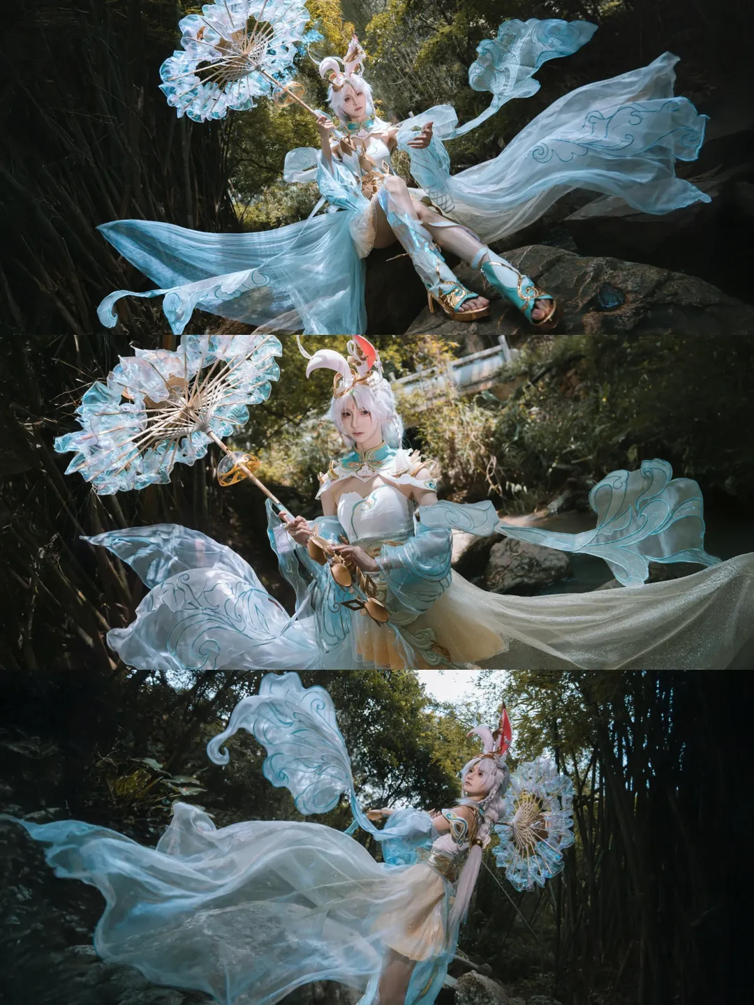 王者荣耀, 公孙离cos, cosplay摄影, 云诺千山, 户外漫展 - 第2张