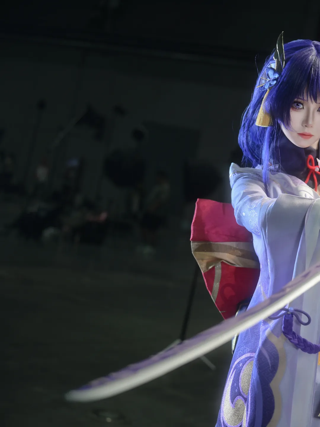 原神, イベント写真, コスプレ撮影, 二次元コスプレイヤー, 雷電将軍コスプレ - 1枚目