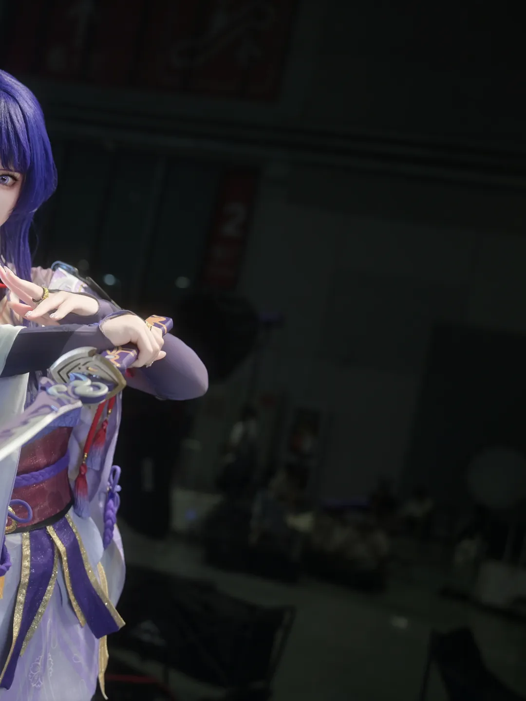 原神, イベント写真, コスプレ撮影, 二次元コスプレイヤー, 雷電将軍コスプレ - 2枚目