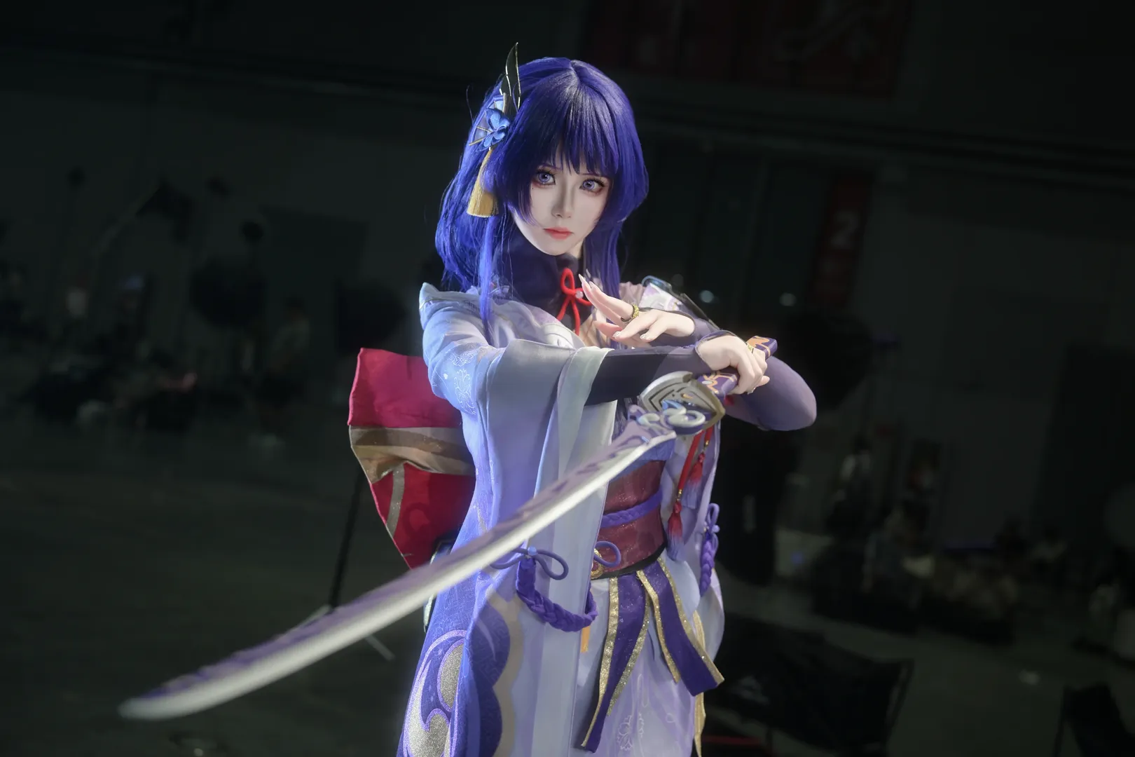 原神, イベント写真, コスプレ撮影, 二次元コスプレイヤー, 雷電将軍コスプレ - 3枚目
