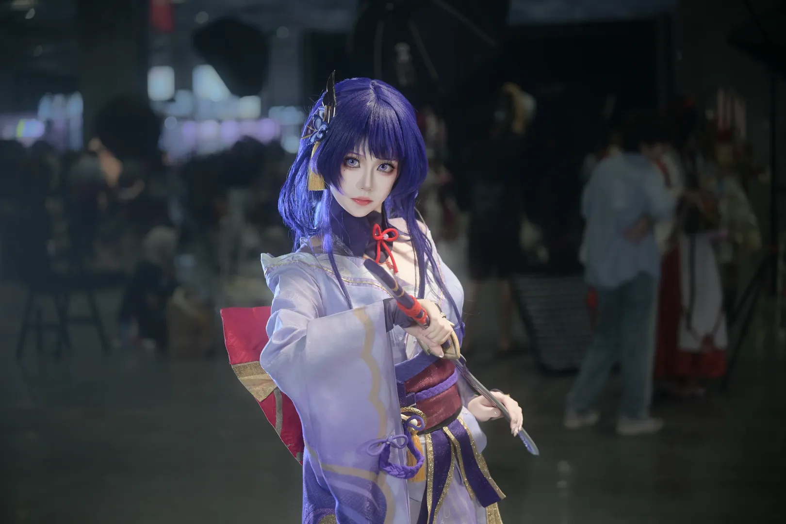 原神, イベント写真, コスプレ撮影, 二次元コスプレイヤー, 雷電将軍コスプレ - 7枚目