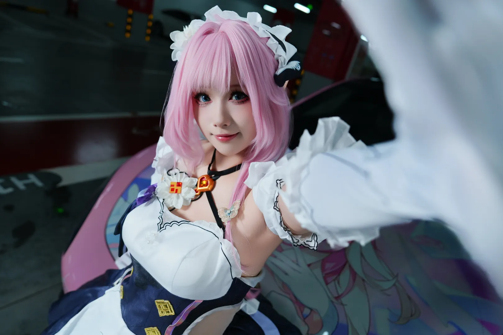 エリシア コスプレ, 崩壊 3rd, イベント撮影, エリシア痛車, コスプレイベント写真 - 10枚目